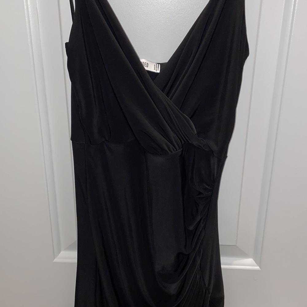 Misguided - black mini dress - Picture 2 of 3